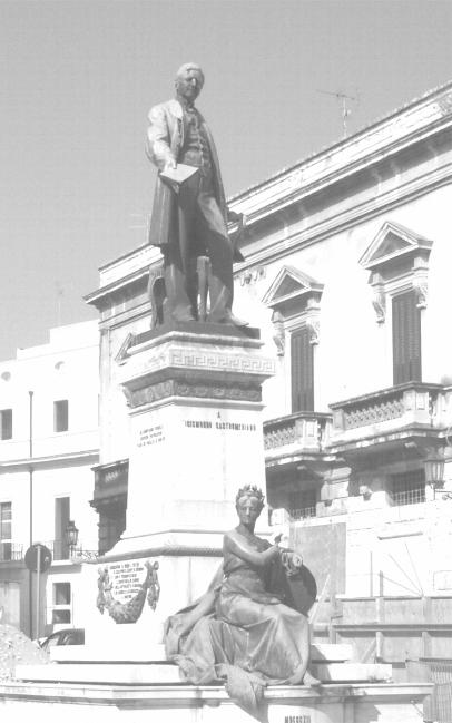 Lecce, monumento a Sigismondo Castromediano